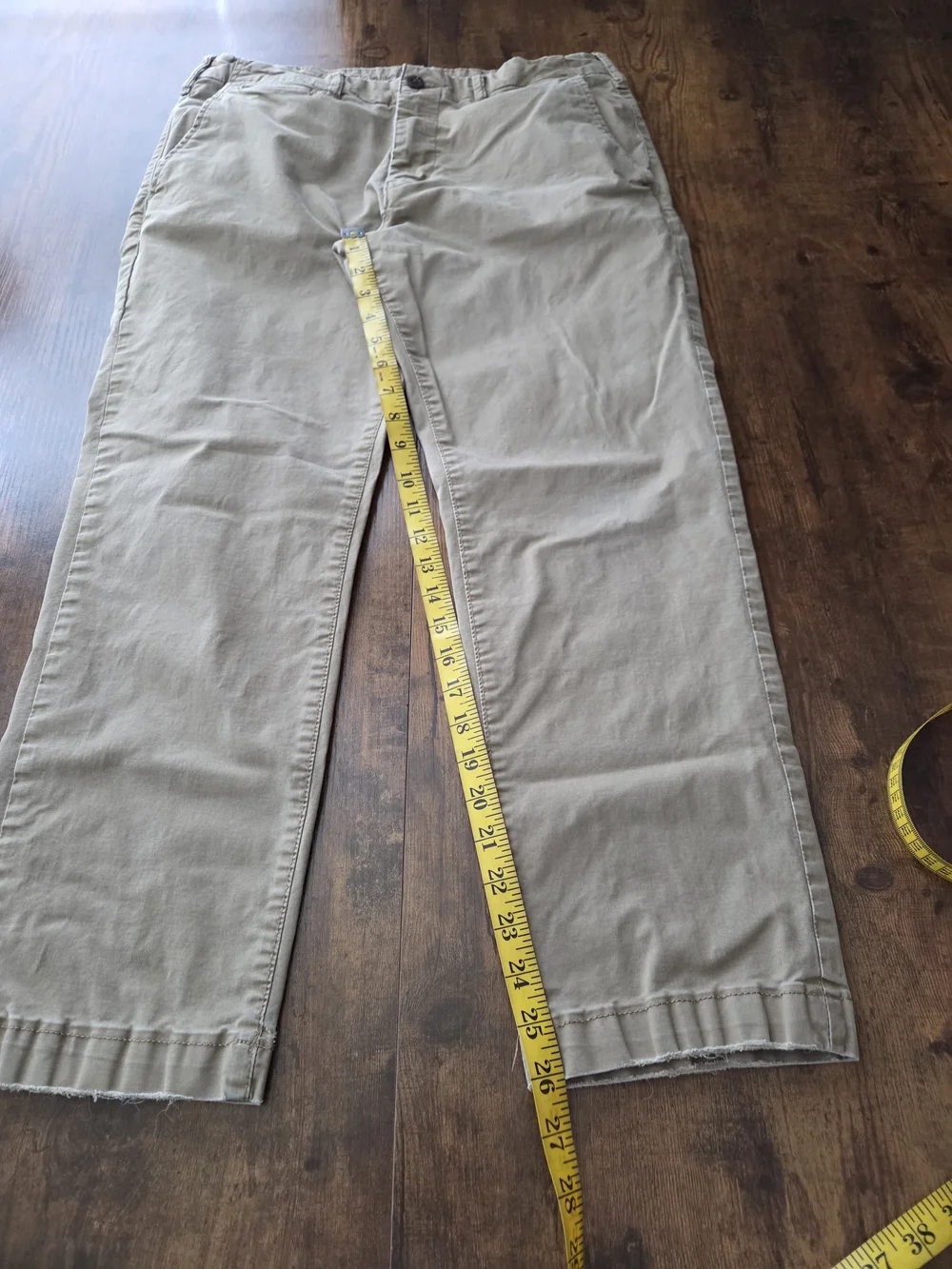 American Eagle Outfitters Mens Lived In Original Straight Chino Pants 33x30 M